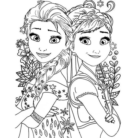Sister Frozen Anna And Elsa