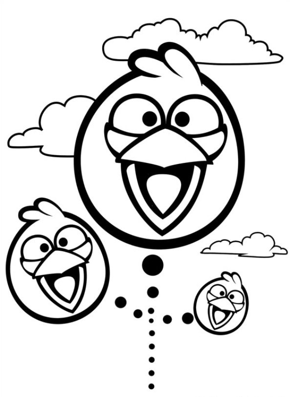 Small And Big Angry Birds