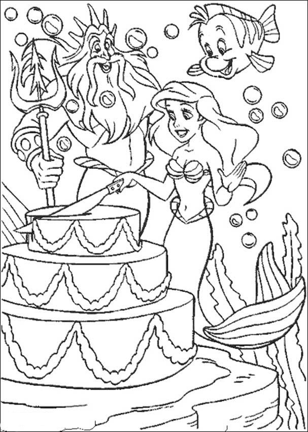 Birthday Cake And Ariel
