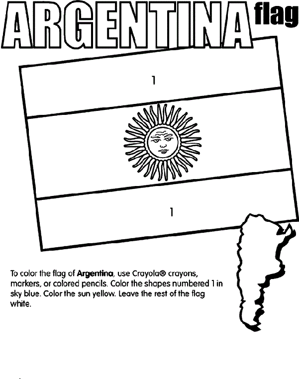 New Argentina Flag Image