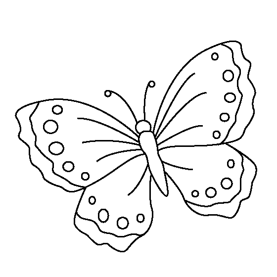 Butterfly Coloring Pages Collection For Baby Girls - Coloring Cool