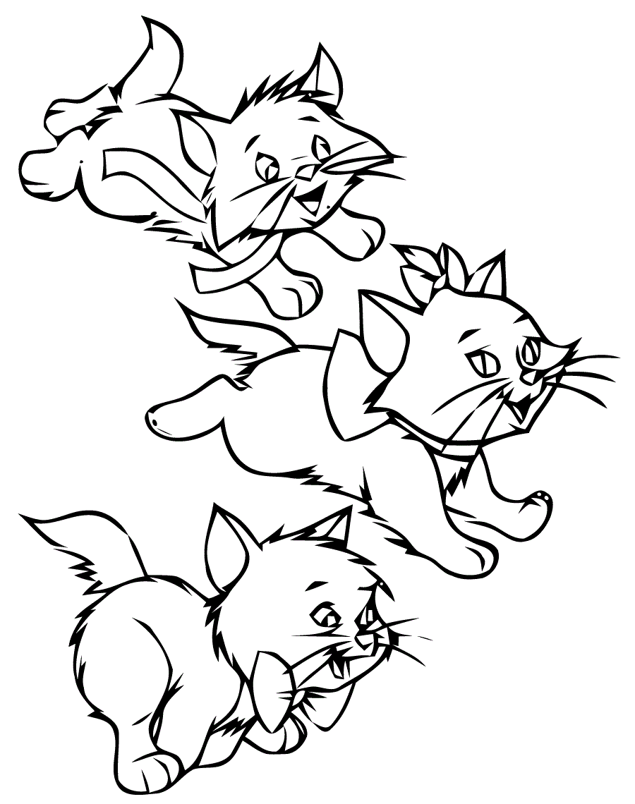 Multi Aristocats Coloring For KidS