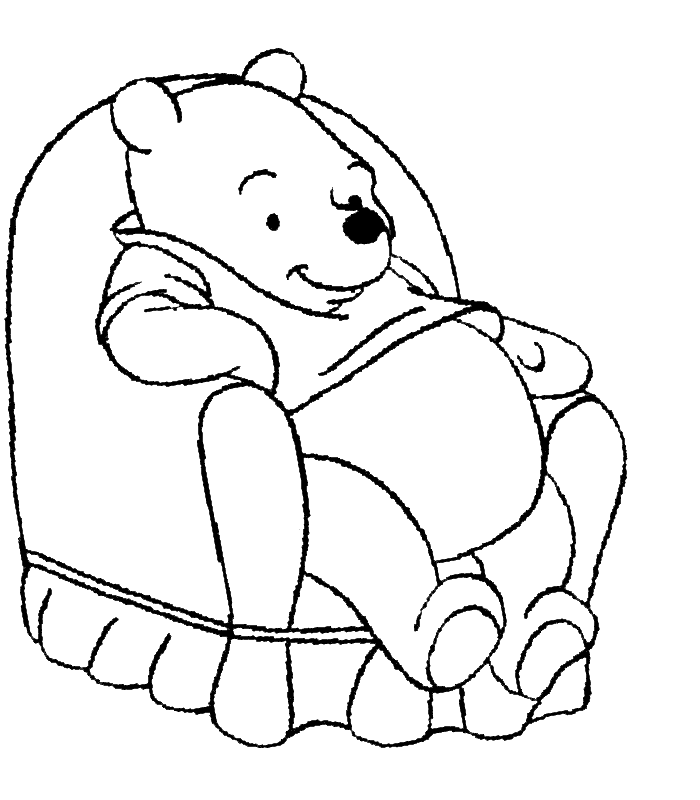 Printable Baby Winnie The Pooh Coloring Pages Coloring Page