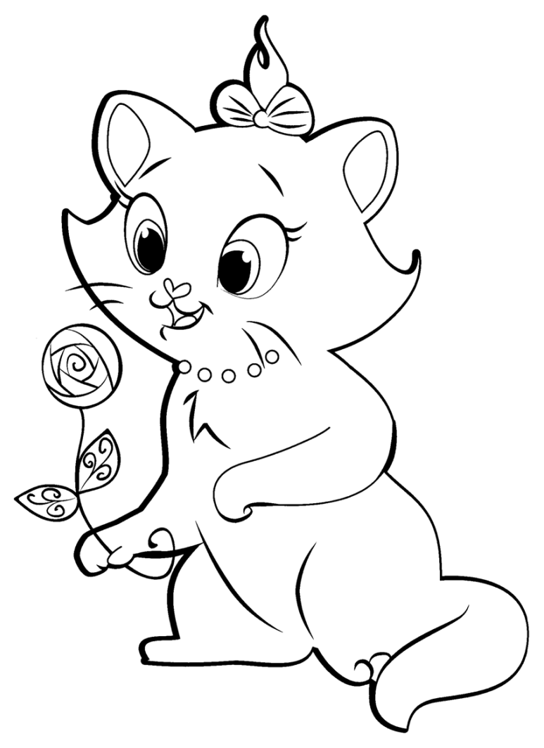 The Aristocats With Flower