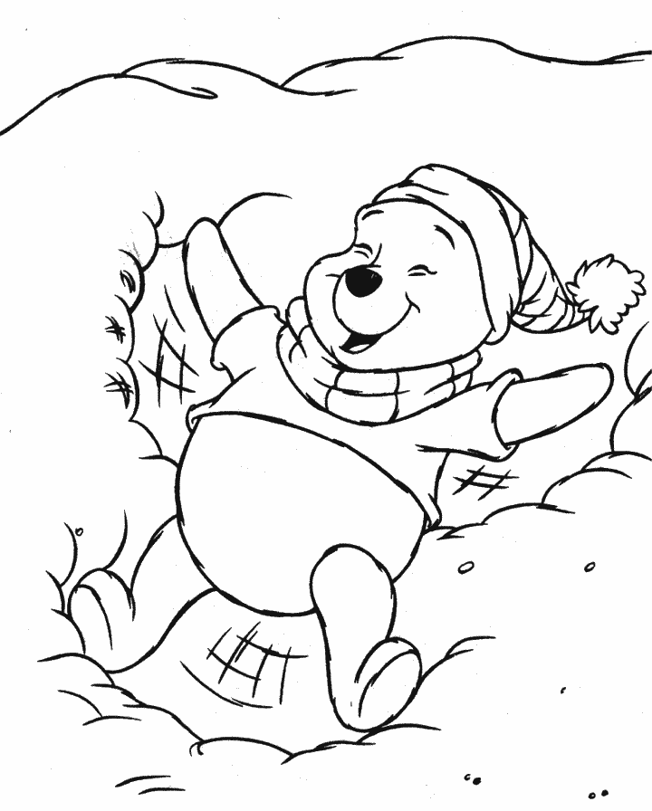 Tigger From Winnie The Pooh Coloring Pages Coloring Page