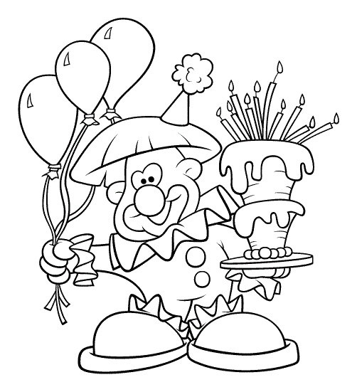 A Kid Holds Balloon And Cake