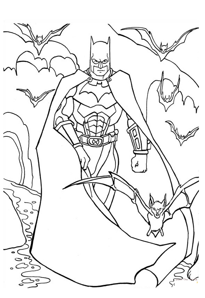 Batman With Bats