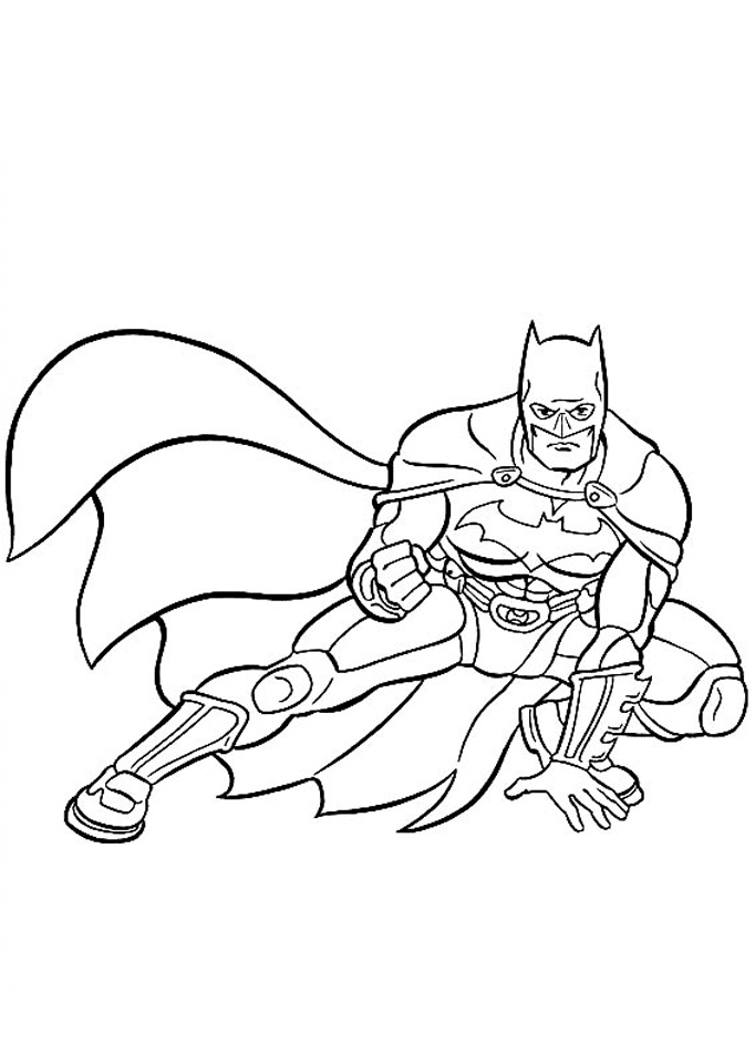 Batman Worlds Greatest Detective Coloring Page