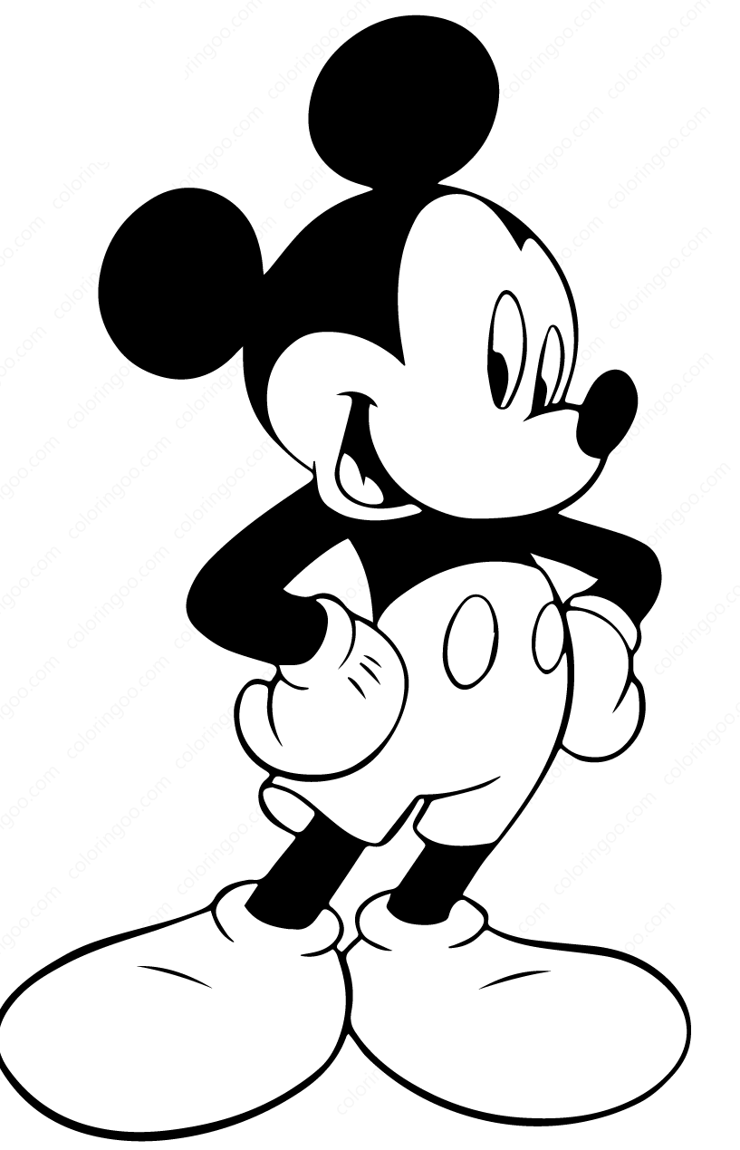 mickey coloring