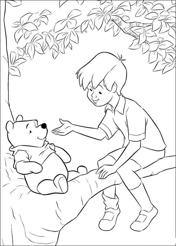 Baby Winnie The Pooh And Robin