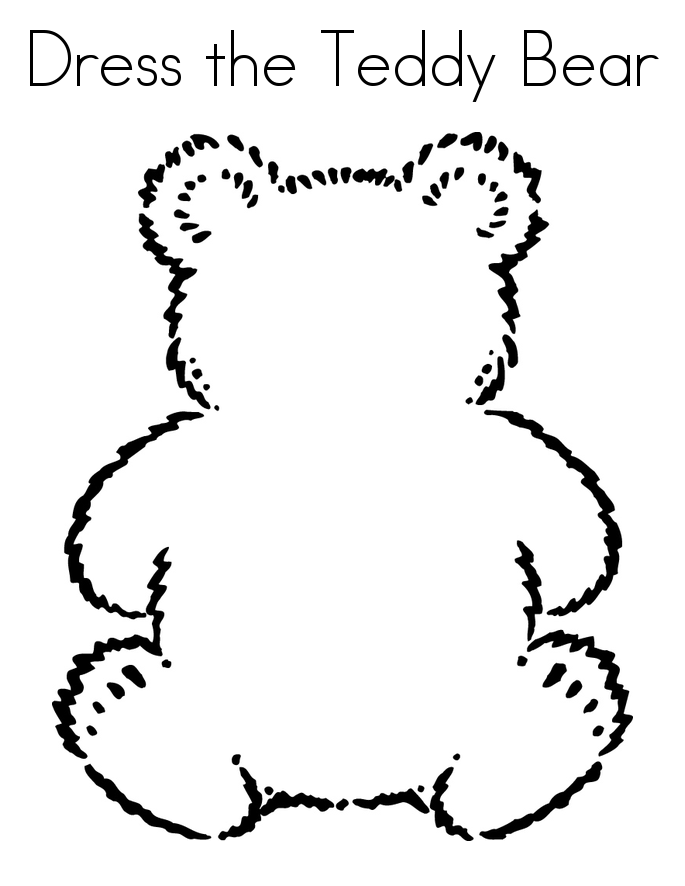 Learn To Draw Bear Coloring Page