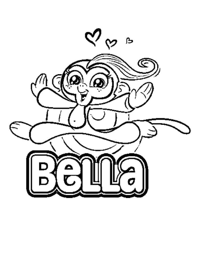 Bella Fingerlings Monkey