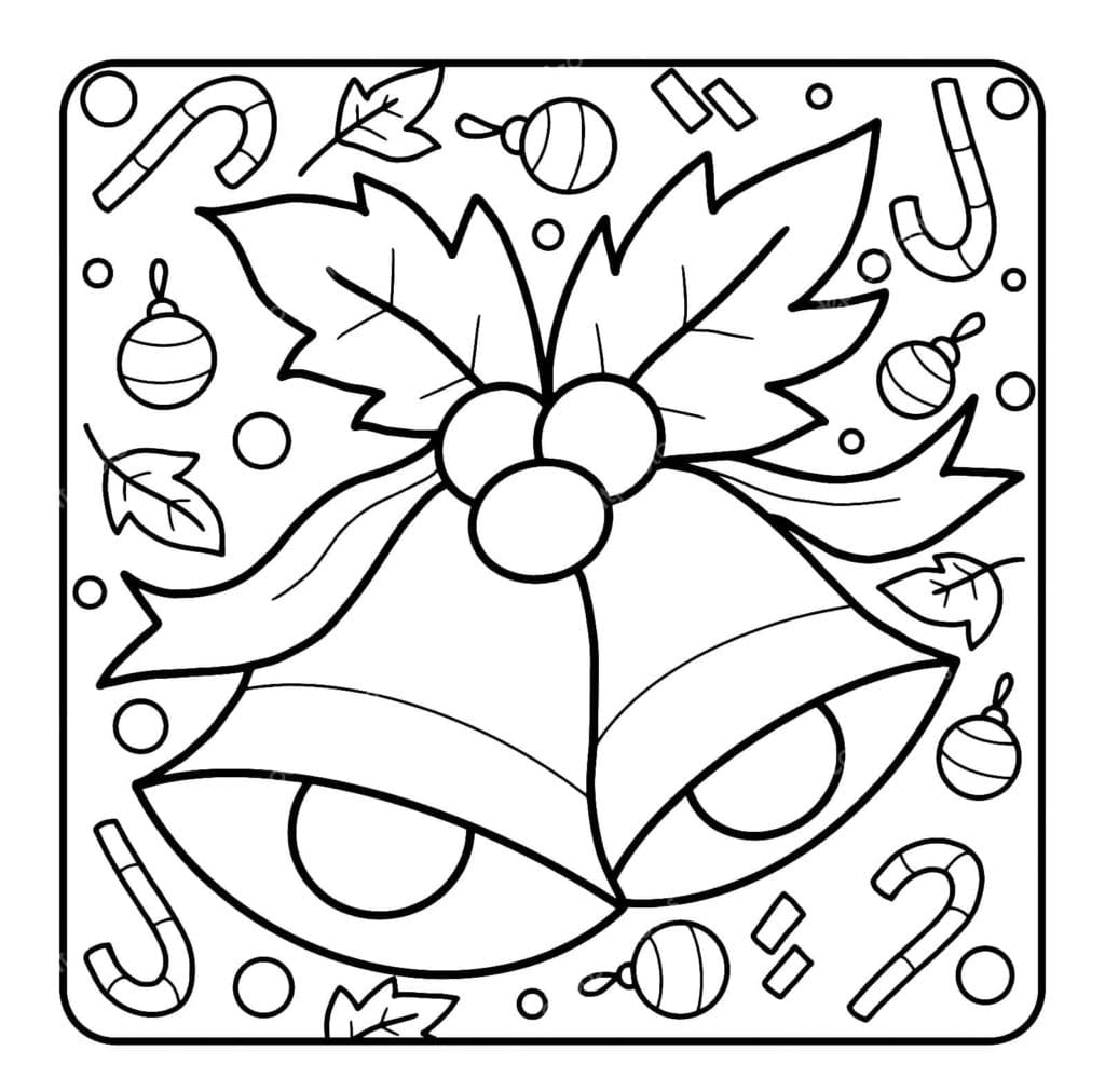 Bells Remind Of The Beginning Coloring Page
