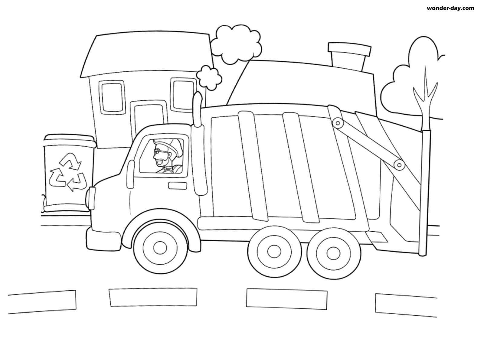 Blippi In Garbage Truck