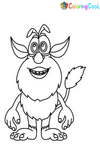 Booba Coloring Pages