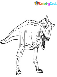 Carnotaurus Coloring Pages