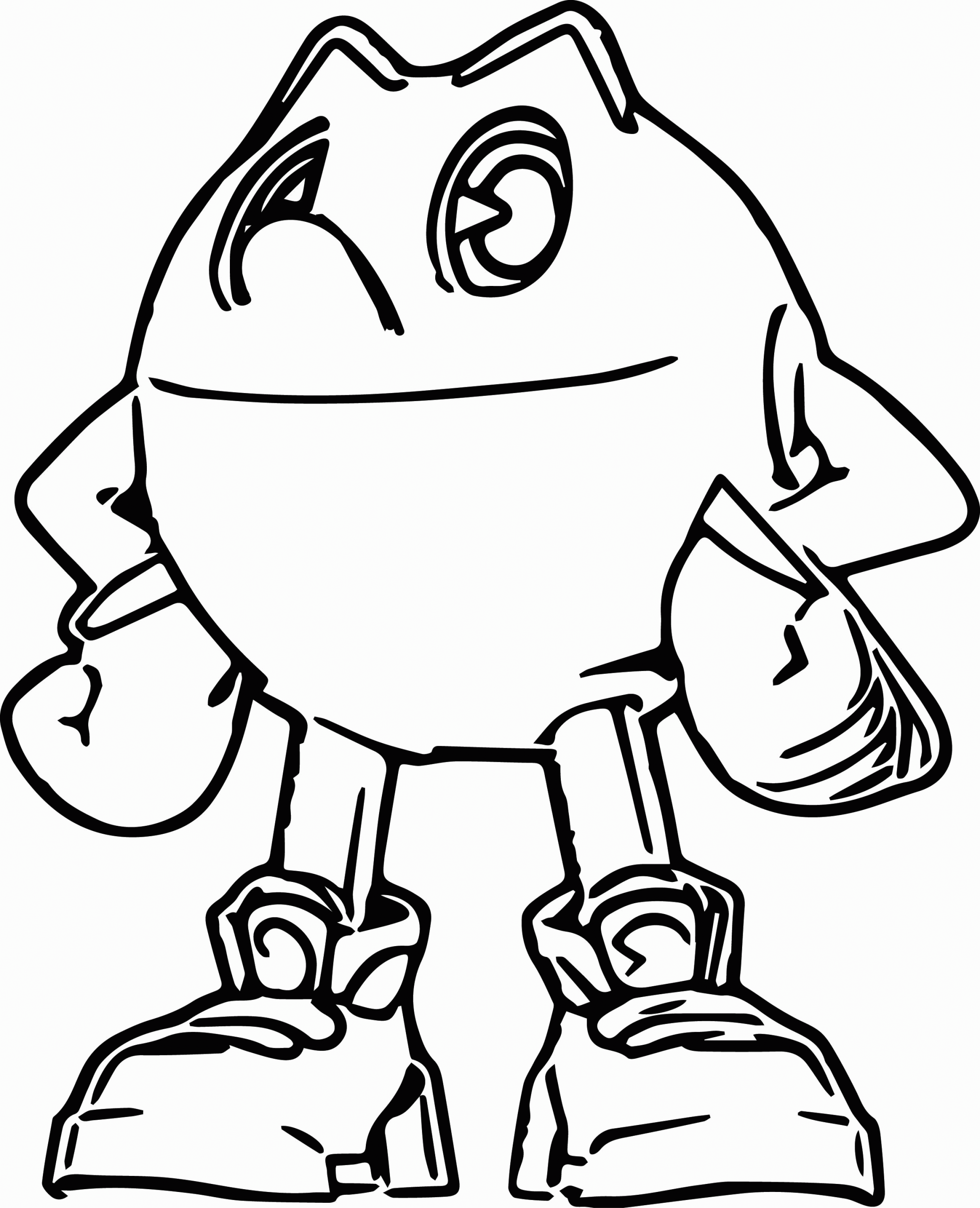 Cartoon Pac Man