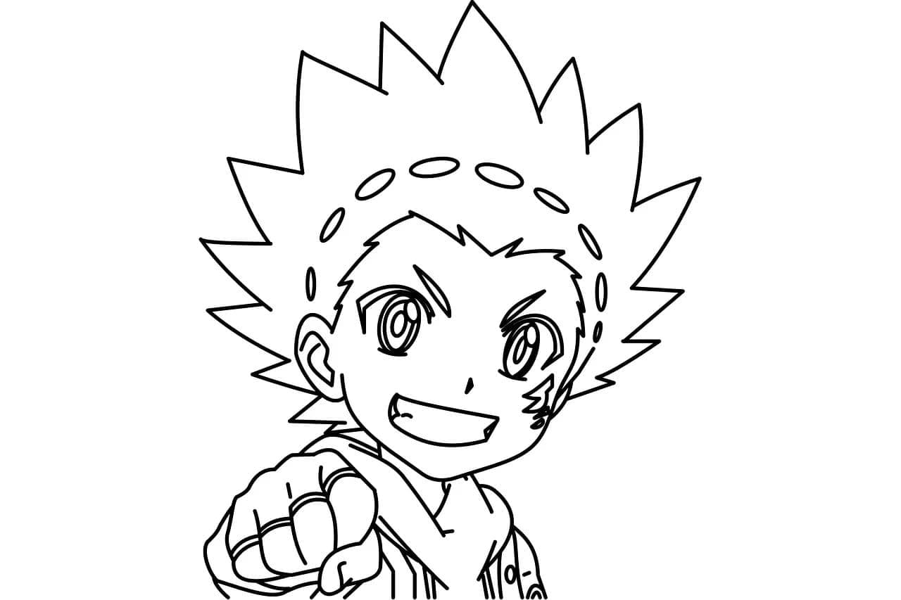 Cheerful And Stubborn Coloring Page