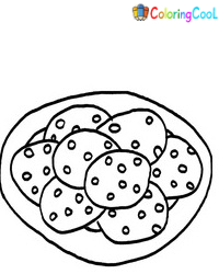 Cookie Coloring Pages