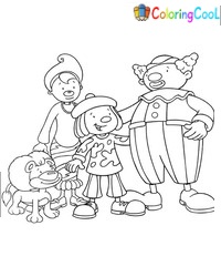 Jojo’s Circus Coloring Pages