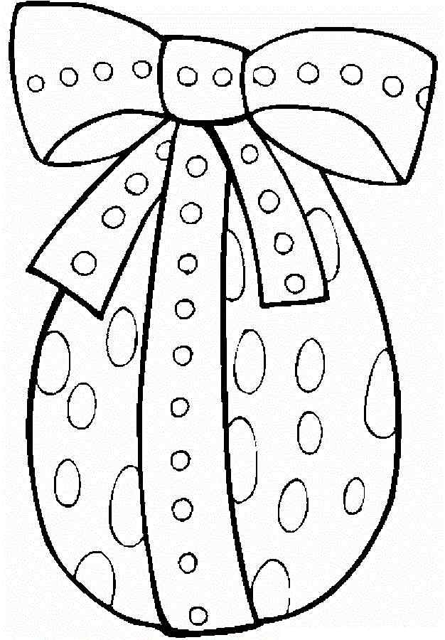 Bow For Baby Girl Coloring Page