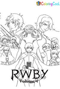 RWBY Coloring Pages