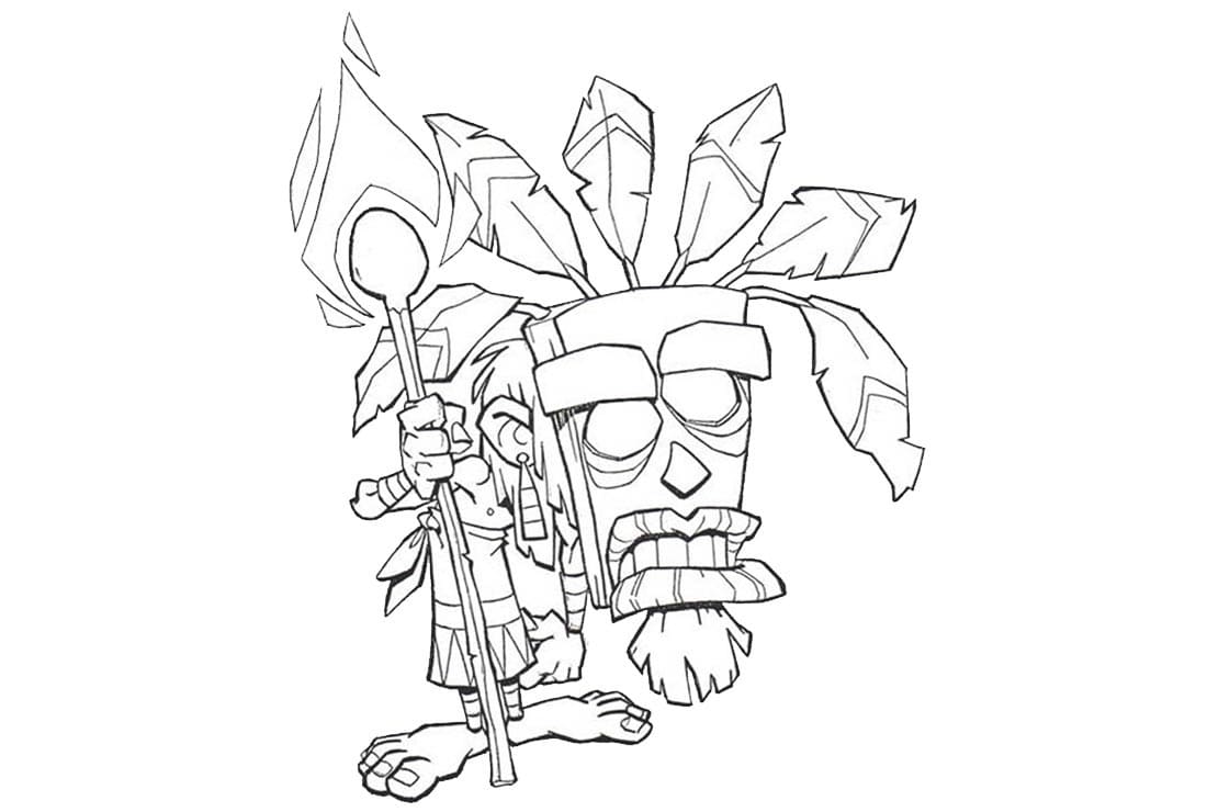 Crash Bandicoot With Nice Head