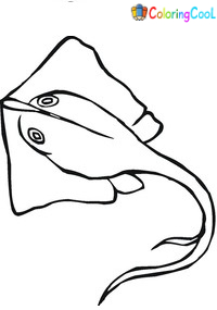 Stingray Coloring Pages