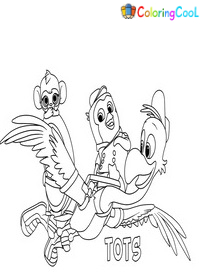 T.O.T.S. Coloring Pages