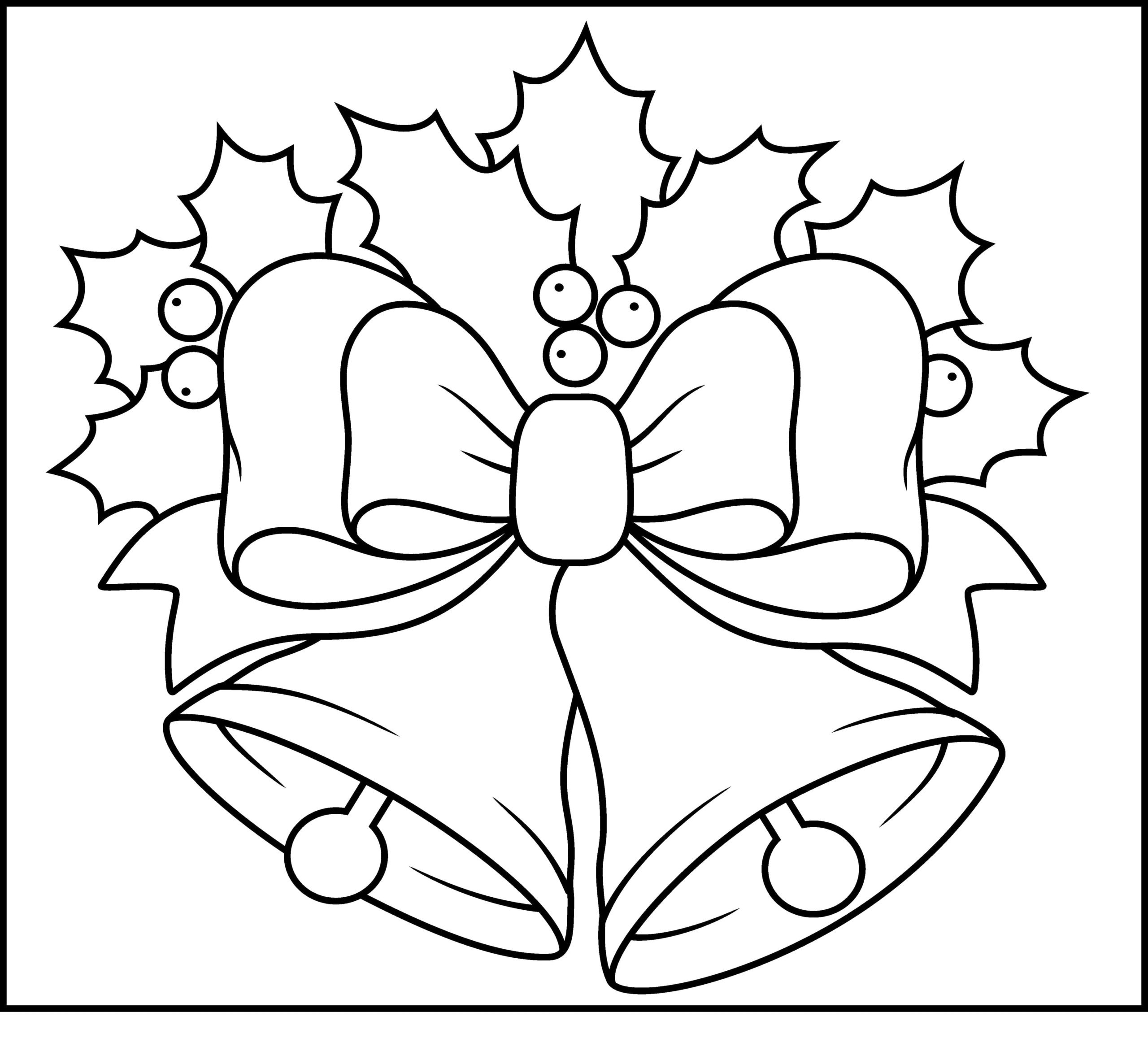 The Ringing Of Bells Coloring Page