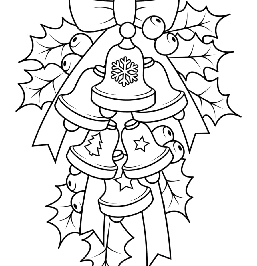 The Shrill Sound of Bells Coloring Page