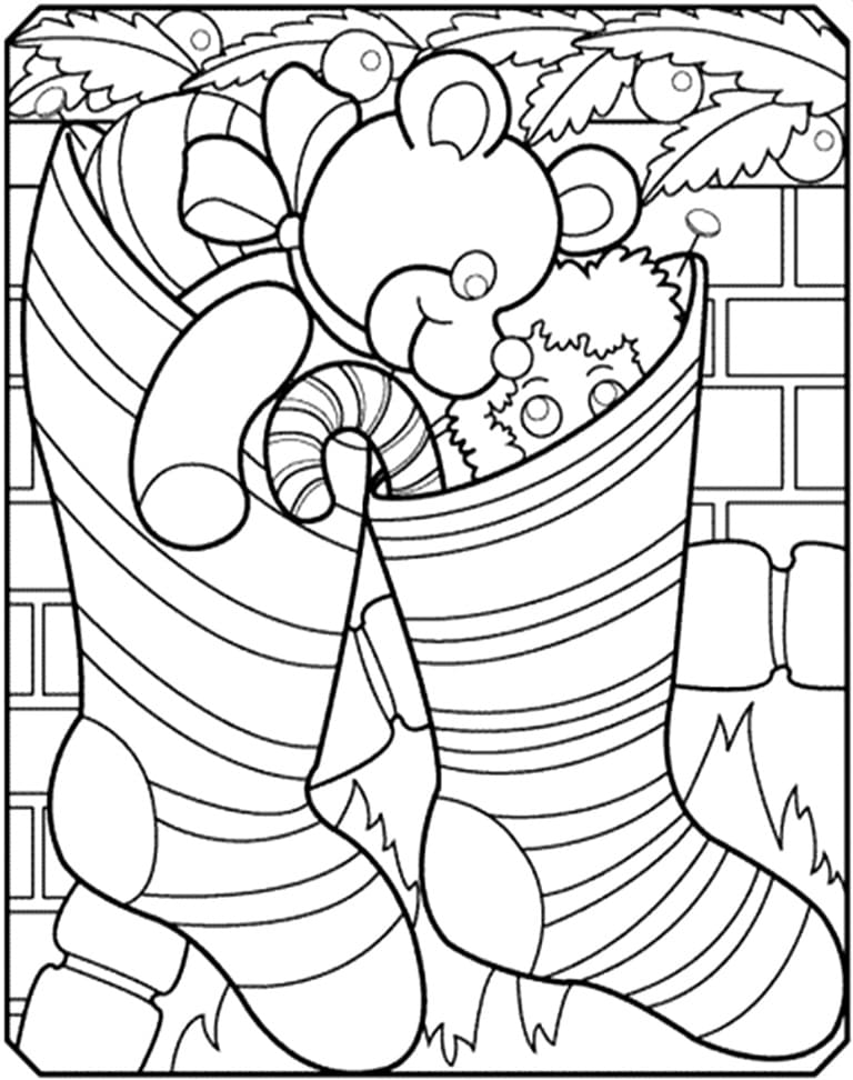 While Everyone Sleeps Toy Coloring Page
