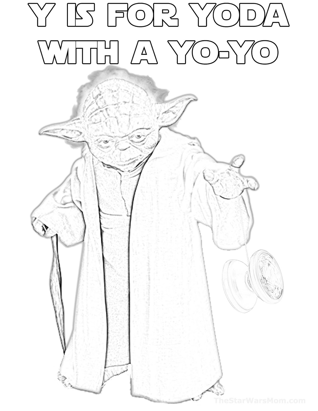 Y Is For Yoda And Yo Yo