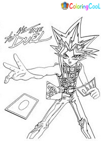 Yu-Gi-Oh Coloring Pages