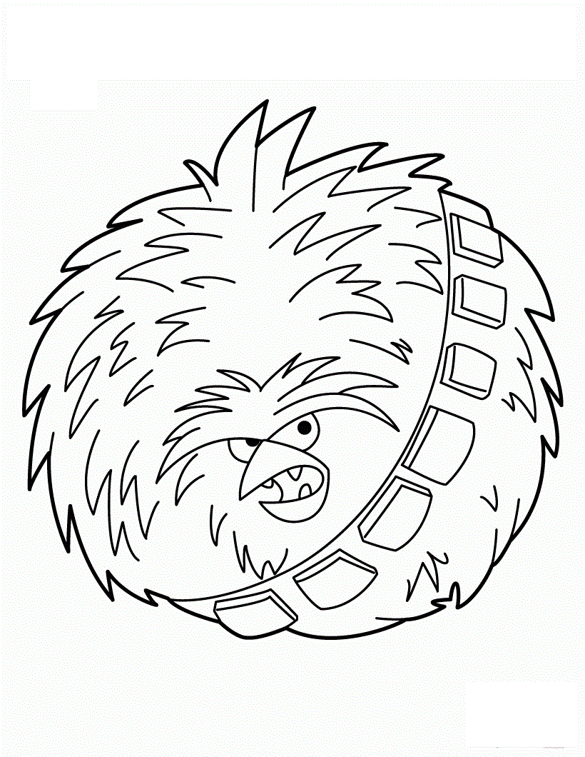 Cool Angry Bird As Hedgehog Coloring Page