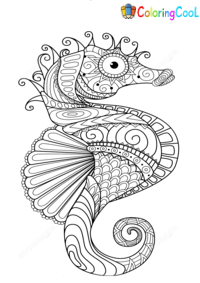 Zentangle Coloring Pages