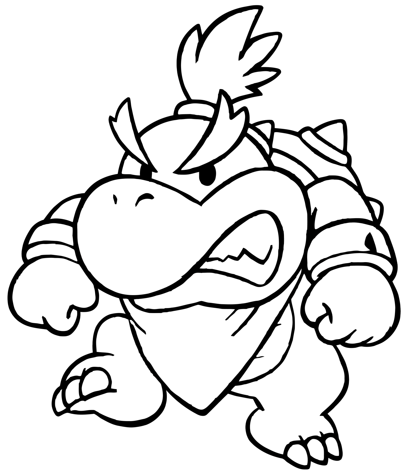 Cute Baby Bowser