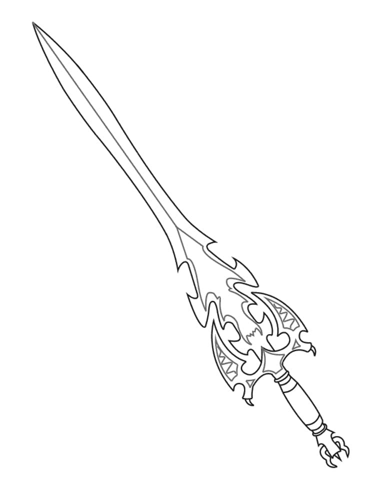 Print Sword Blade