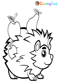 Cute Cartoon Animal Coloring Pages