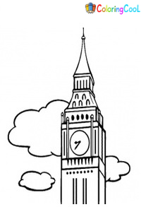 Big Ben Coloring Pages