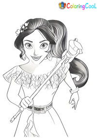 Elena Of Avalor Coloring Pages
