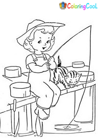 Fishing Coloring Pages