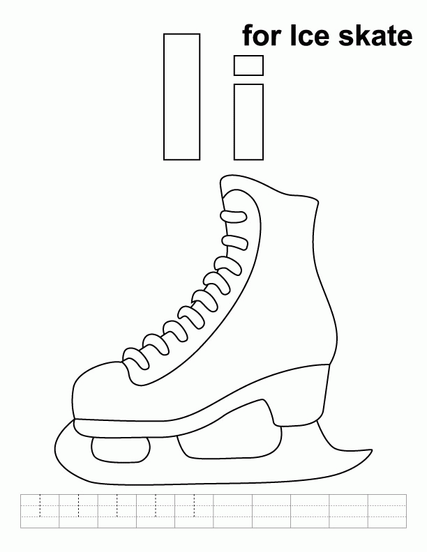 A Shoe For Ice Skating