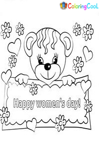 Women’s Day Coloring Pages