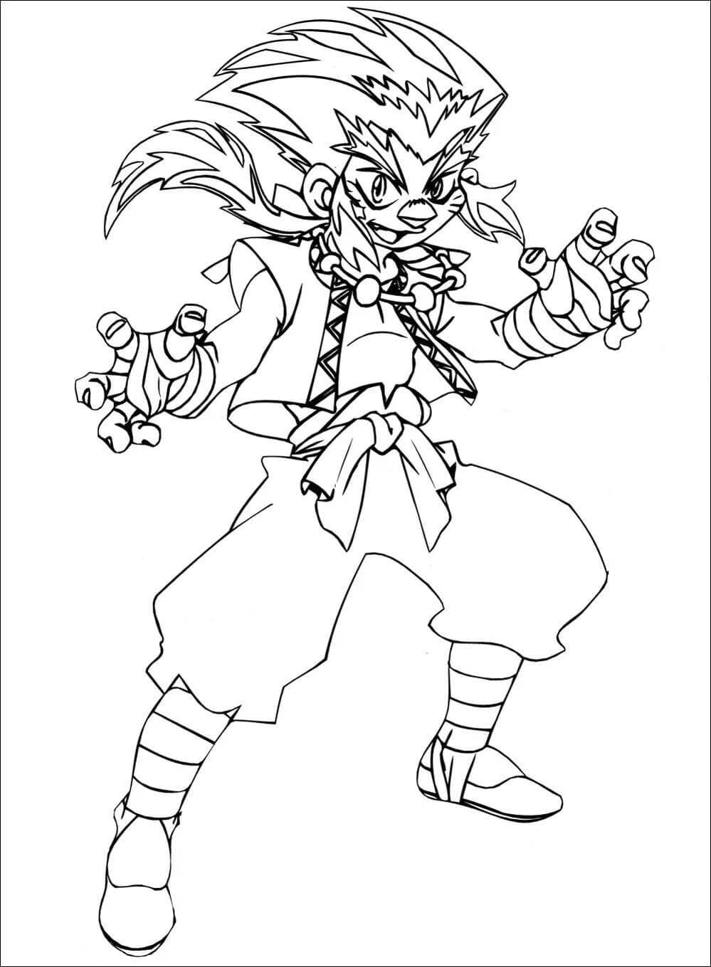 Best Blade With Kids Idol Coloring Page