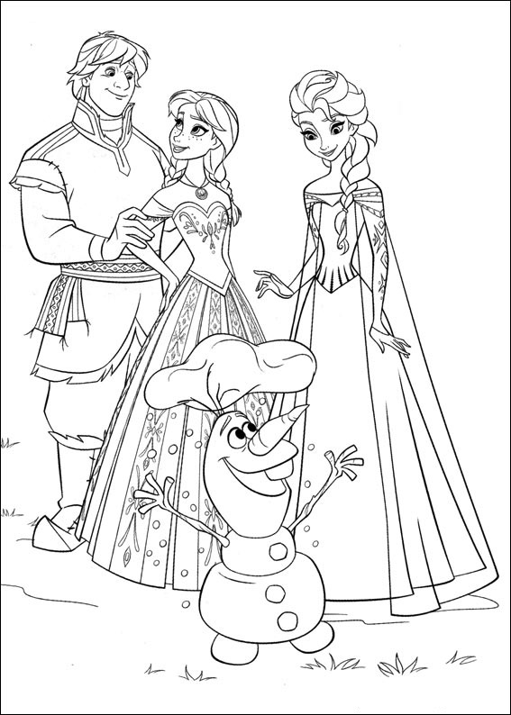 Little Moment With The Family Anna Elsa Kristoff Olaf