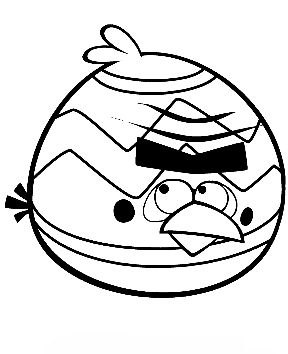 Cool Mope Angry Bird