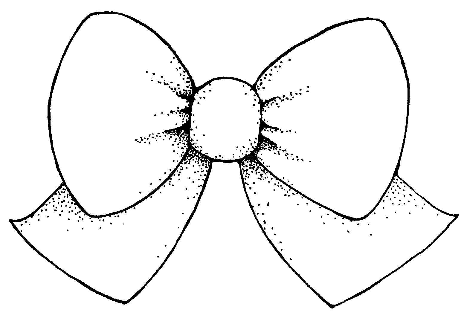 Nice Bow Coloring Page