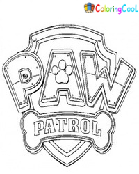 Paw Patrol Coloring Page