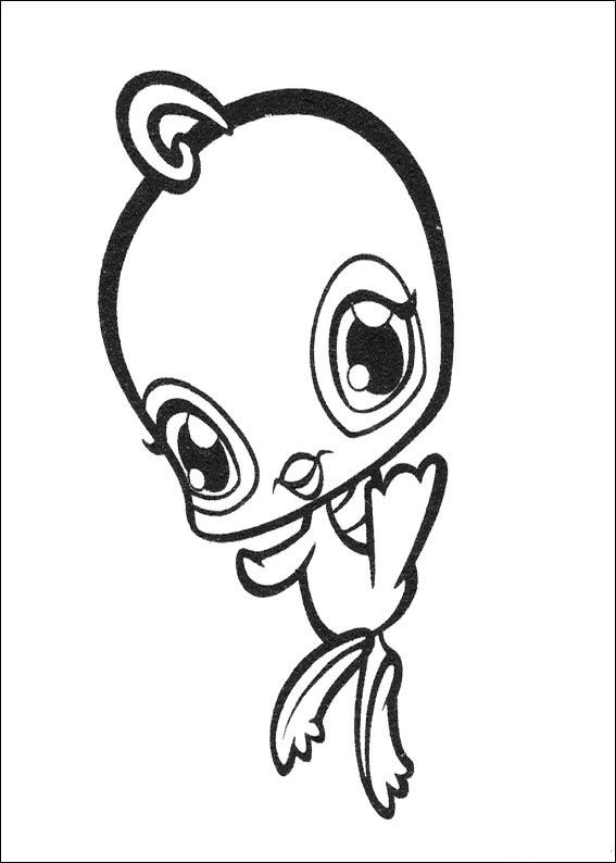 Printable Littlest Pet Shop Coloring Pages - Coloring Cool